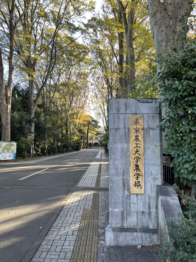 東京農工大学講師-東京農工大学正門